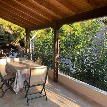 Castelo Chalet Chios Bagian luar foto